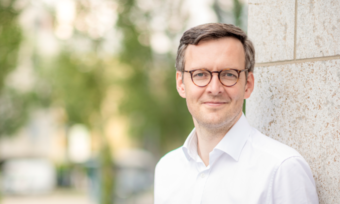 Wieland Sommer smiling into the camera