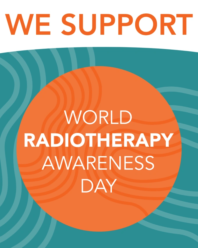 Campaign graphic of the World Radiotherapy Awareness Day 2025...