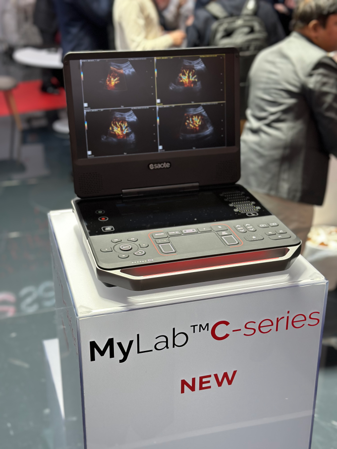 The MyLab C30 by Esaote at the ECR2025